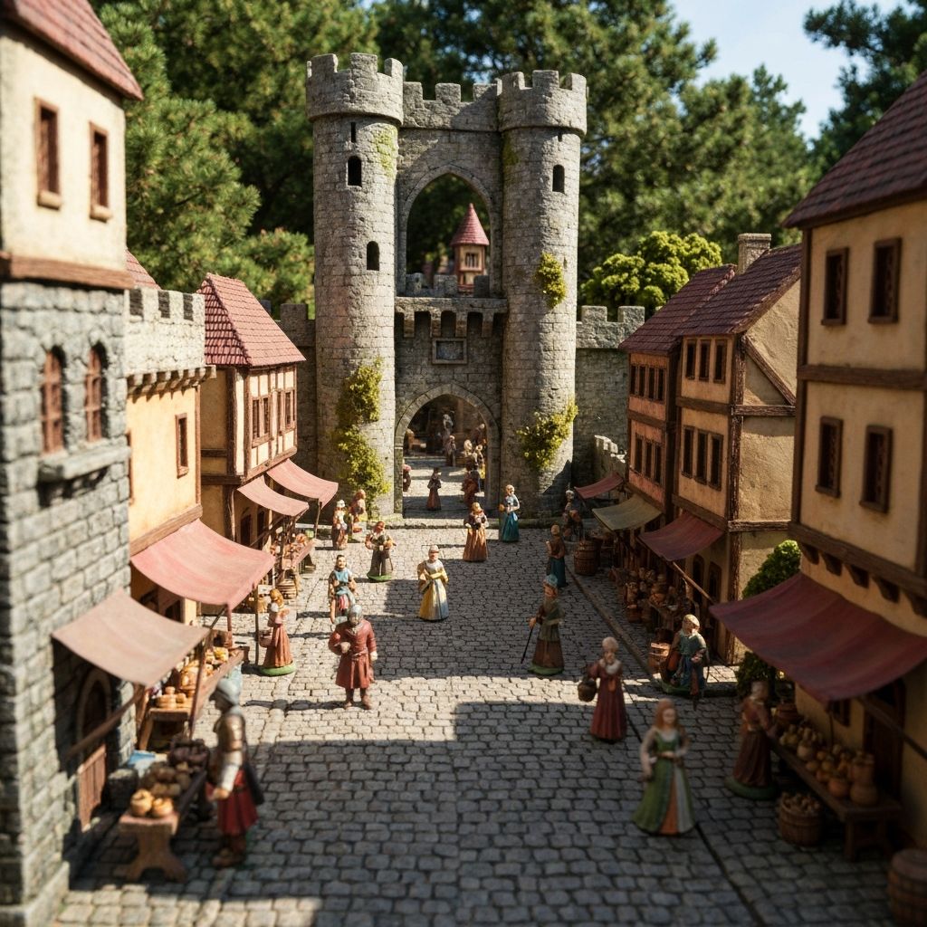 Medieval Castle Scene